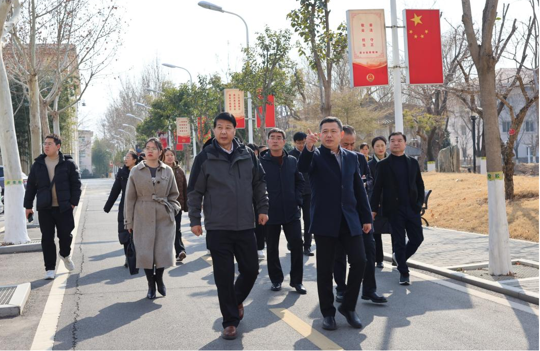 洛阳市乡村振兴人才教育中心一行莅院调研交流