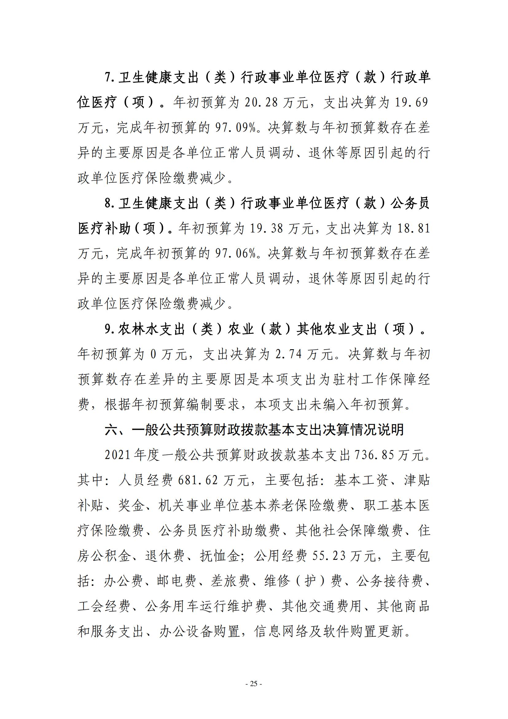 2021年度中共新乡市委老干部局（本级）决算公开说明_24