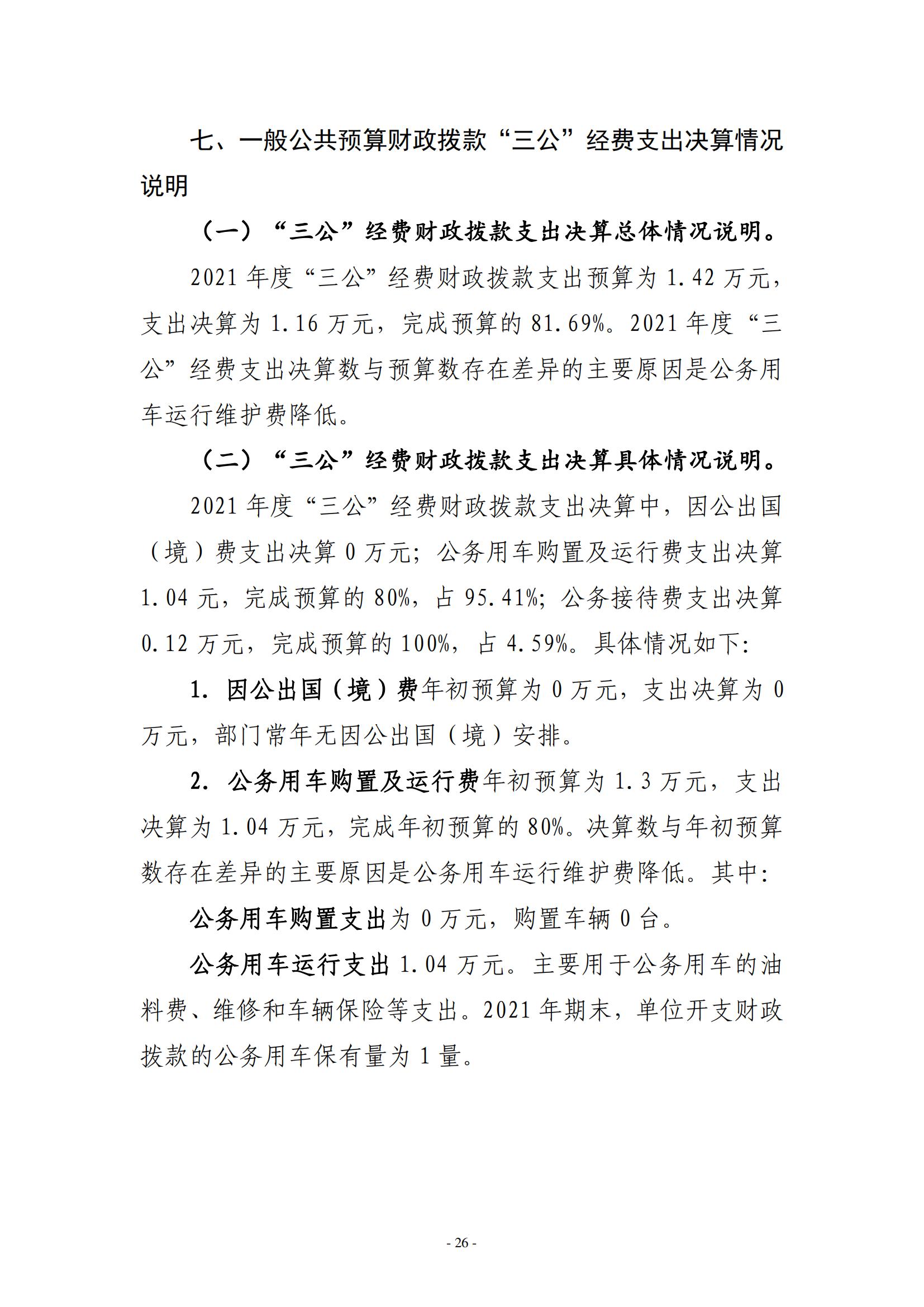 2021年度中共新乡市委老干部局（本级）决算公开说明_25